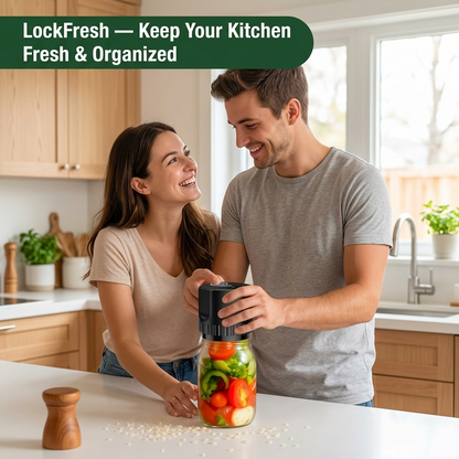 LockFresh – Electric Mason Jar Vacuum Sealer