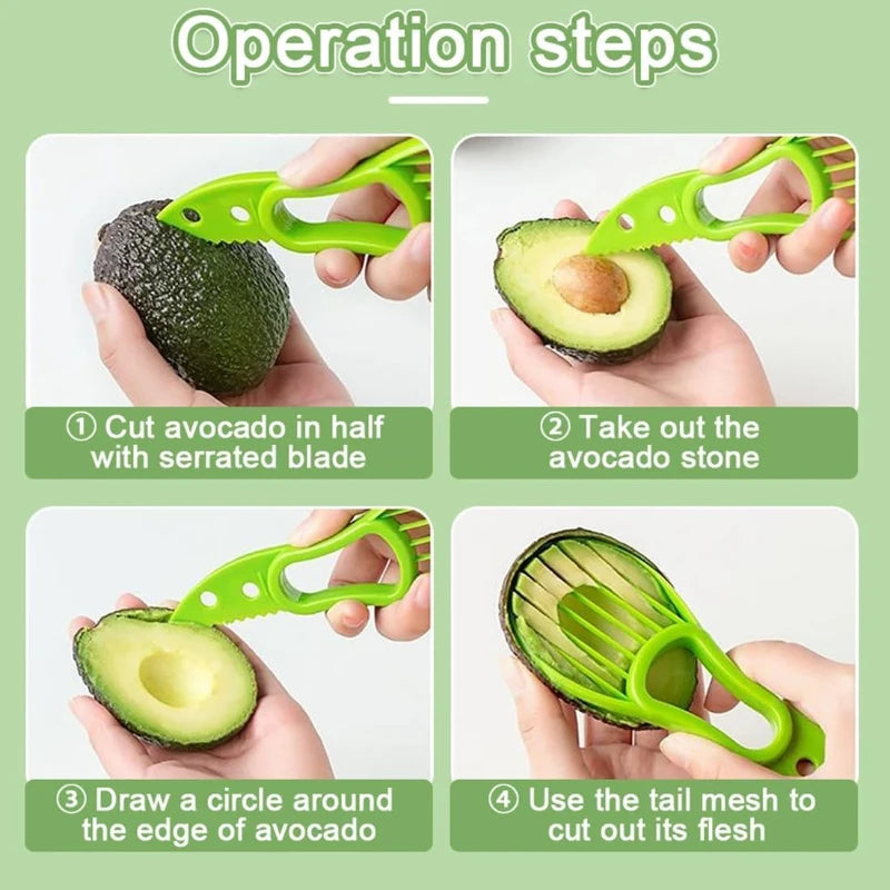 The LockFresh 3-in-1 Avocado Slicer