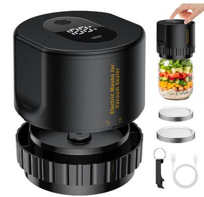 LockFresh – Electric Mason Jar Vacuum Sealer